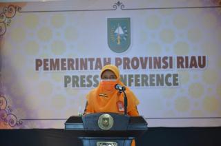 Update COVID-19 Riau, Tambahan Kasus Positif 592 dan Sembuh 517 Orang