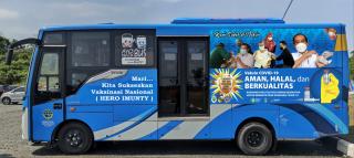 646 Orang Sudah Divaksin oleh Tim Bus Vaksinasi Keliling Kota Pekanbaru