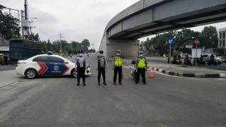 PPKM Mikro, Satlantas Pekanbaru Lakukan Penyekatan, Berikut Lokasinya