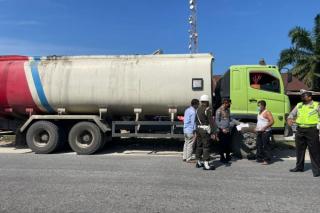 92 Truk Ditilang Selama Tiga Hari Razia Tim Gabungan di Rimbo Panjang Kampar