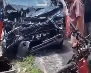 Sopir Xpander di Pekanbaru Tabrak Warga