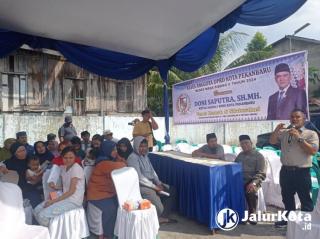 Reses Doni Saputra di Kampung Dalam, Warga Usul Pembangunan Jembatan
